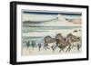 The Paddies of Ono in Suruga Province, 1831-1834-Katsushika Hokusai-Framed Giclee Print