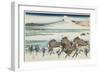 The Paddies of Ono in Suruga Province, 1831-1834-Katsushika Hokusai-Framed Giclee Print