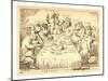 The Paddy's at Dinner with Puddinghead-null-Mounted Giclee Print