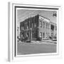 The Paducah Sun Democrat Building, Owned by Edwin J. Paxton and Son Edwin, Jr-Walker Evans-Framed Photographic Print