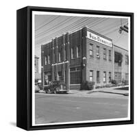 The Paducah Sun Democrat Building, Owned by Edwin J. Paxton and Son Edwin, Jr-Walker Evans-Framed Stretched Canvas