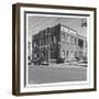 The Paducah Sun Democrat Building, Owned by Edwin J. Paxton and Son Edwin, Jr-Walker Evans-Framed Photographic Print