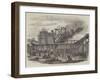 The Page Bank Colliery-Pit on Fire-null-Framed Giclee Print