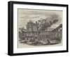 The Page Bank Colliery-Pit on Fire-null-Framed Giclee Print