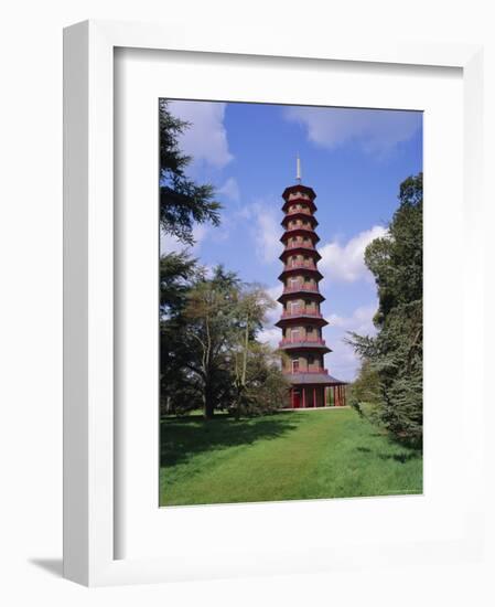 The Pagoda, Kew Gardens, Kew, London, England, UK-Roy Rainford-Framed Photographic Print