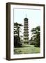 The Pagoda, Kew Gardens, Richmond Upon Thames, London, 20th Century-null-Framed Giclee Print