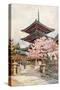 The Pagoda, Kyomidzu-Ella Du Cane-Stretched Canvas