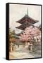 The Pagoda, Kyomidzu-Ella Du Cane-Framed Stretched Canvas