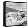 The Paikari Falls in the Nilgiris, India, 1895-null-Framed Stretched Canvas
