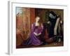 'The Pained Heart', or 'Sigh No More, Ladies', 1868-Arthur Hughes-Framed Premium Giclee Print