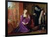 'The Pained Heart', or 'Sigh No More, Ladies', 1868-Arthur Hughes-Framed Giclee Print