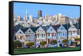 The Painted Ladies of San Francisco-prochasson-Framed Stretched Canvas