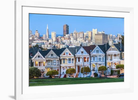 The Painted Ladies of San Francisco-prochasson-Framed Photographic Print