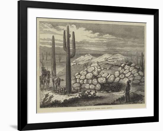 The Painted Rocks of Arizona, North America-null-Framed Giclee Print