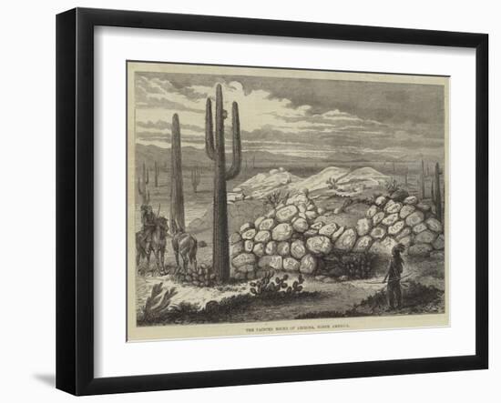 The Painted Rocks of Arizona, North America-null-Framed Giclee Print