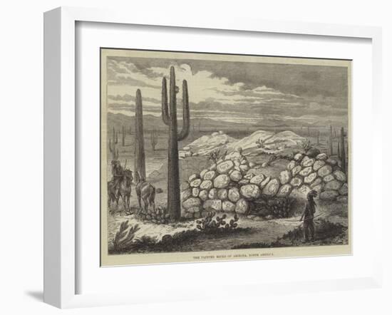 The Painted Rocks of Arizona, North America-null-Framed Giclee Print