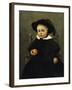 The Painter Adolphe Desbrochers as a Child, Holding an Orange, 1845-Jean-Baptiste-Camille Corot-Framed Giclee Print