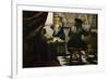 The Painter and His Model as Klio-Johannes Vermeer-Framed Giclee Print