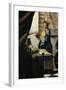 The Painter and His Model as Klio-Johannes Vermeer-Framed Giclee Print