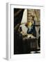 The Painter and His Model as Klio-Johannes Vermeer-Framed Giclee Print