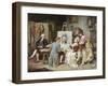 The Painter and President Washington-Jean Leon Gerome Ferris-Framed Giclee Print