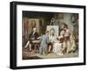 The Painter and President Washington-Jean Leon Gerome Ferris-Framed Giclee Print