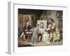 The Painter and President Washington-Jean Leon Gerome Ferris-Framed Giclee Print