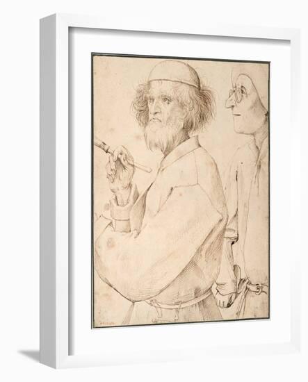 The Painter And the Buyer-Pieter Bruegel the Elder-Framed Giclee Print