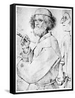 The Painter and the Connoisseur, C1565-Pieter Bruegel the Elder-Framed Stretched Canvas