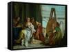 The Painter Apelles, Alexander the Great and Campaspe-Giovanni Battista Tiepolo-Framed Stretched Canvas