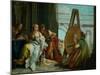 The Painter Apelles, Alexander the Great and Campaspe-Giovanni Battista Tiepolo-Mounted Giclee Print