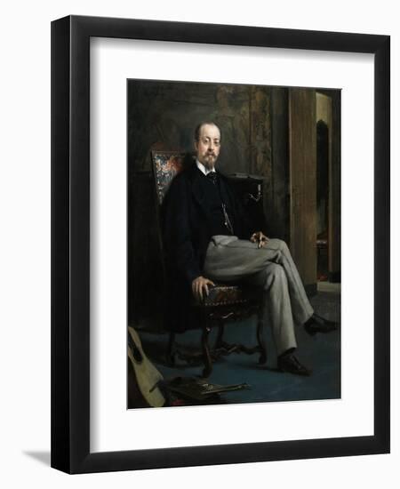 The Painter Benito Soriano Murillo, 1863-1867-Raimundo De madrazo-Framed Giclee Print