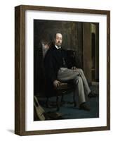 The Painter Benito Soriano Murillo, 1863-1867-Raimundo De madrazo-Framed Giclee Print