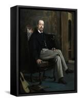The Painter Benito Soriano Murillo, 1863-1867-Raimundo De madrazo-Framed Stretched Canvas