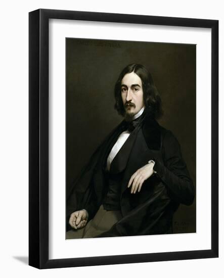 The Painter Carlos Luis De Ribera, 1839-Federico De madrazo-Framed Giclee Print