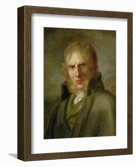 The Painter Caspar David Friedrich (1774-1840)-Franz Gerhard von Kugelgen-Framed Giclee Print