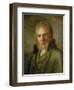 The Painter Caspar David Friedrich (1774-1840)-Franz Gerhard von Kugelgen-Framed Giclee Print