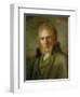 The Painter Caspar David Friedrich (1774-1840)-Franz Gerhard von Kugelgen-Framed Giclee Print