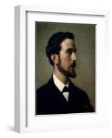 The Painter Eduardo Rosales, 1867-Federico De madrazo-Framed Giclee Print