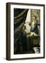 The Painter in His Studio, 1665-6-Johannes Vermeer-Framed Giclee Print