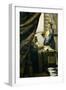 The Painter in His Studio, 1665-6-Johannes Vermeer-Framed Giclee Print