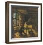 The Painter in his Studio-Adriaen Ostade-Framed Collectable Print