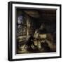 The Painter in His Studio-Adriaen Jansz. Van Ostade-Framed Giclee Print