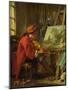 The Painter in His Studio-Francois Boucher-Mounted Giclee Print