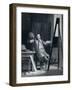 The Painter Relaxing. Painter-null-Framed Giclee Print