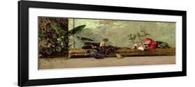 The Painter's Children in the Japanese Salon-Mariano Fortuny y Marsal-Framed Giclee Print