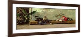 The Painter's Children in the Japanese Salon-Mariano Fortuny y Marsal-Framed Giclee Print