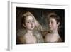 The Painter's Daughters Mary and Margaret, c.1758-Thomas Gainsborough-Framed Giclee Print