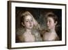 The Painter's Daughters Mary and Margaret, c.1758-Thomas Gainsborough-Framed Giclee Print