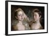 The Painter's Daughters Mary and Margaret, c.1758-Thomas Gainsborough-Framed Giclee Print